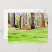 木はがき ポストカード (正面/裏面)