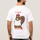 木はよいです! Tシャツ (裏面)