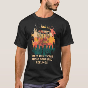 木はディスクに気について感覚ディスクGolf Pu Tシャツ