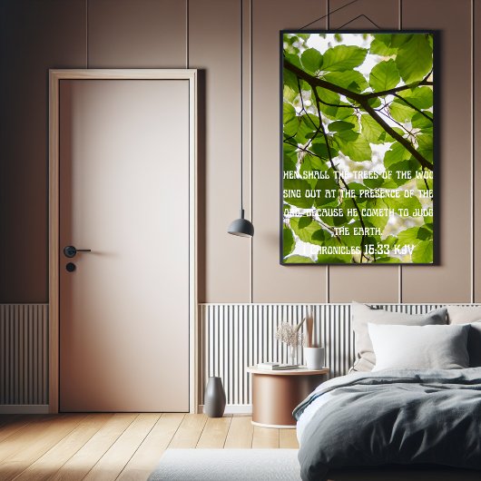 木は信心を歌ふ ポスター