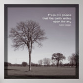 木は歌だ ポスター (正面)