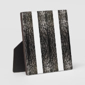 木は白と黒 フォトプラーク (正面)