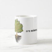 木は科学のマグです コーヒーマグカップ (中央)