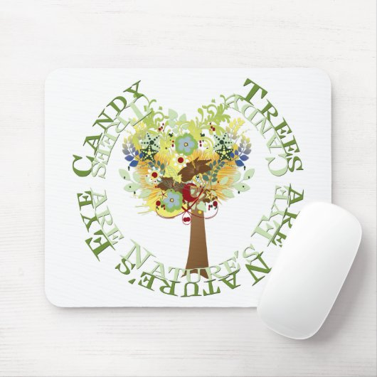 木は飴だ マウスパッド (マウス)