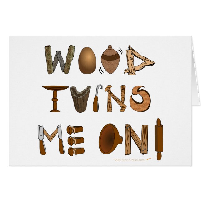木はWoodturningの用具およびプロジェクトの私を回します (正面横)
