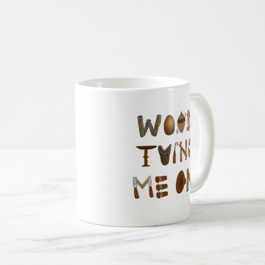 木はWoodturningの用具およびプロジェクトの私を回します コーヒーマグカップ (正面右)