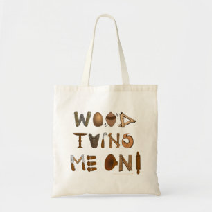 木はWoodturningの用具およびプロジェクトの私を回します トートバッグ