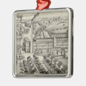 木びきの毛織の製造所 メタルオーナメント (左)