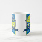 木びきの頂上青緑くまの名前の意味マグ コーヒーマグカップ (中央)