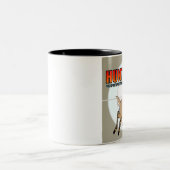 木びき台の狩りのマグ ツートーンマグカップ (中央)