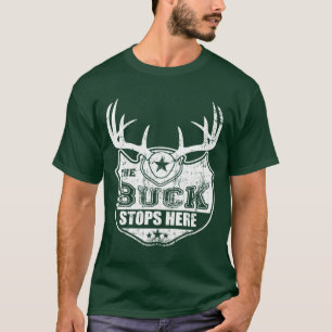 木びき台はここにストップ Tシャツ