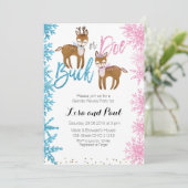 木びき台または雌ジカの性は招待状の冬を明らかにします 招待状 (スタンド正面)