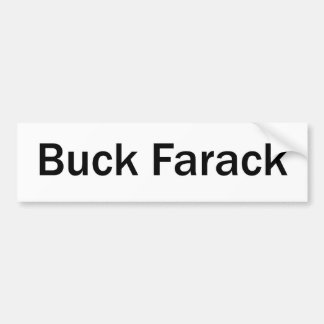 木びき台Farack バンパーステッカー