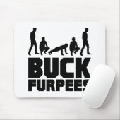 木びき台Furpees -- Burpeesのフィットネス マウスパッド (マウス)