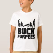 木びき台Furpees -- Burpeesのフィットネス Tシャツ (正面)