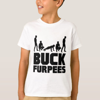 木びき台Furpees -- Burpeesのフィットネス Tシャツ