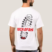 木びき台Ofama 2012年-それらにブーツを与えて下さい Tシャツ (裏面)