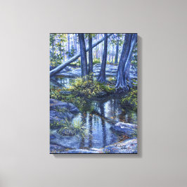 「木もしの滝...」 キャンバスプリント