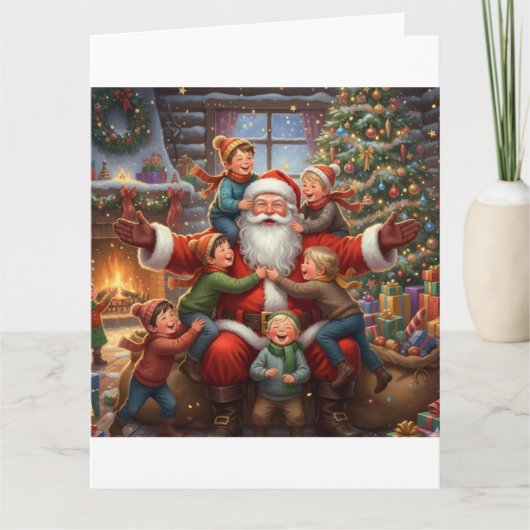 木もとでの喜びのささやき カード (正面)