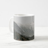 木や山の風景 コーヒーマグカップ (正面左)