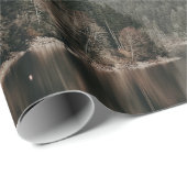 木や山の風景 ラッピングペーパー (ロールコーナー)