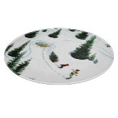 木を切り倒す カッティングボード (角)