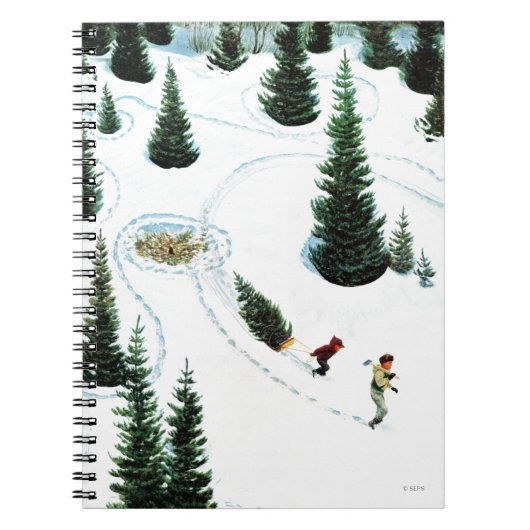 木を切り倒す ノートブック (正面)