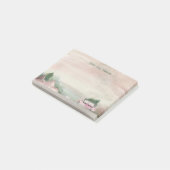 木を手に入れる柔らかいパステルクリスマスシーン ポストイット (アングル)