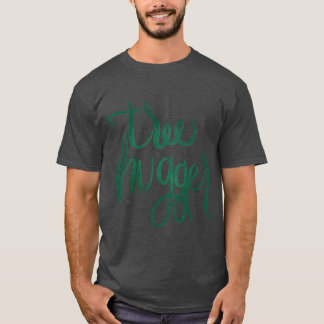 木を抱きしめる人へのギフト Tシャツ