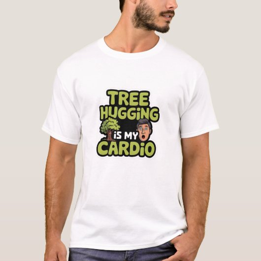 木を抱くのは私の心だ Tシャツ (正面)