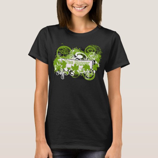 木を抱く人 Tシャツ (正面)