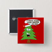 木を救って下さい 缶バッジ (正面&裏面)