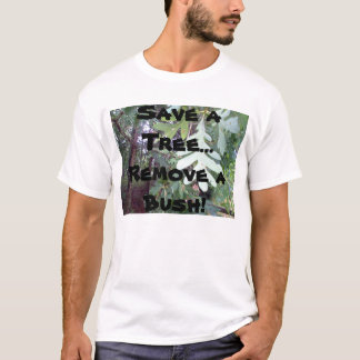 木を救って下さい Tシャツ