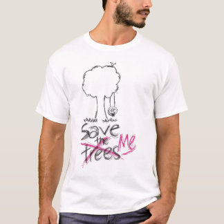 木を救って下さい Tシャツ