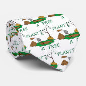 木を植えて下さい ネクタイ (ロール)