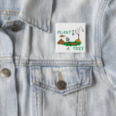 木を植える 缶バッジ (インサイチュ)