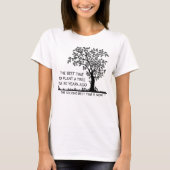 木を植える Tシャツ (正面)