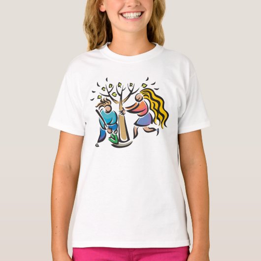 木を植える Tシャツ (正面)