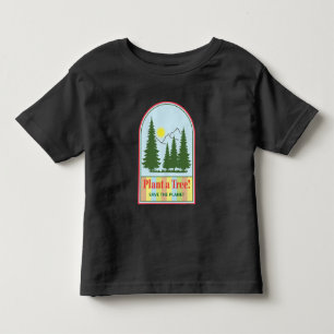 木を植え、惑星を救い、タンククールトップ トドラーTシャツ