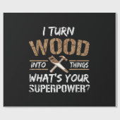 木を物に変える大工木工 ラッピングペーパー (フラット)