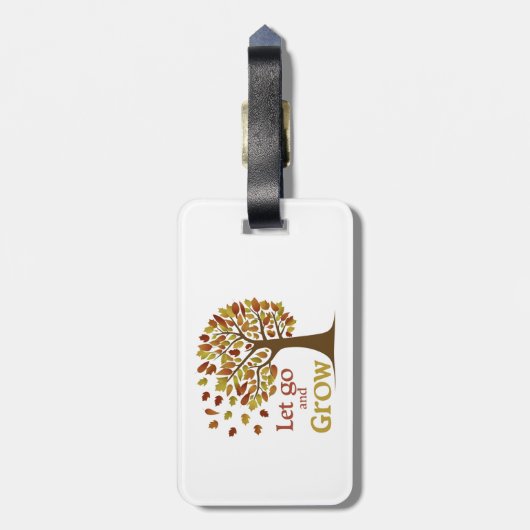 木を育てる ラゲッジタグ (裏面縦)
