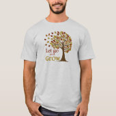 木を育てる Tシャツ (正面)