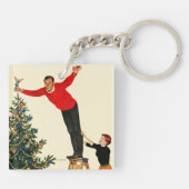 木を越えること キーホルダー (裏面)