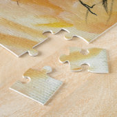 木を通したピンク、16" x 20"デザイナーパズル ジグソーパズル (側面)