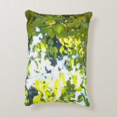 木を通した日光 アクセントクッション (裏面(縦))