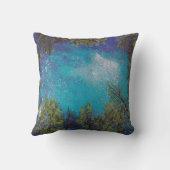 木を通した星-枕 クッション (裏面)