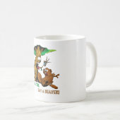 木を食べますビーバーを救って下さい コーヒーマグカップ (正面右)