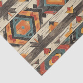 木アステカフェイク瓦パターンの分離 薄葉紙 (詳細)