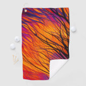 木アートの枝 ゴルフタオル (インサイチュ)