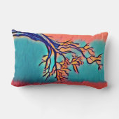 木アート枕 ランバークッション (裏面)